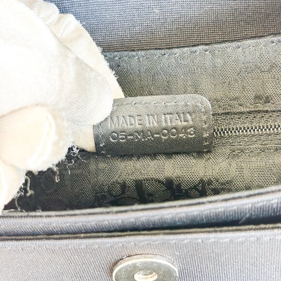 Christian Dior Navy Nylon Bag - Picture 16 of 16